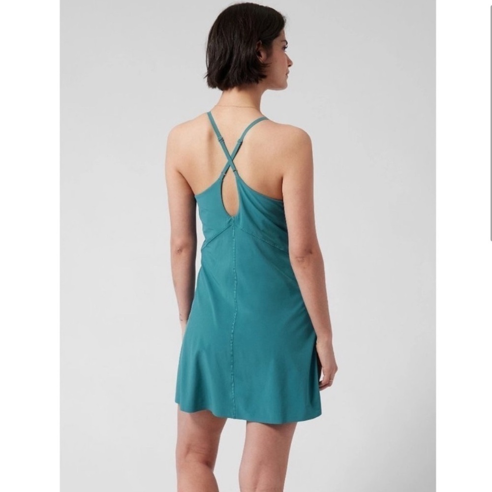Athleta Infinity Active Dress in Borealis Green Women’s Size XL EUC!